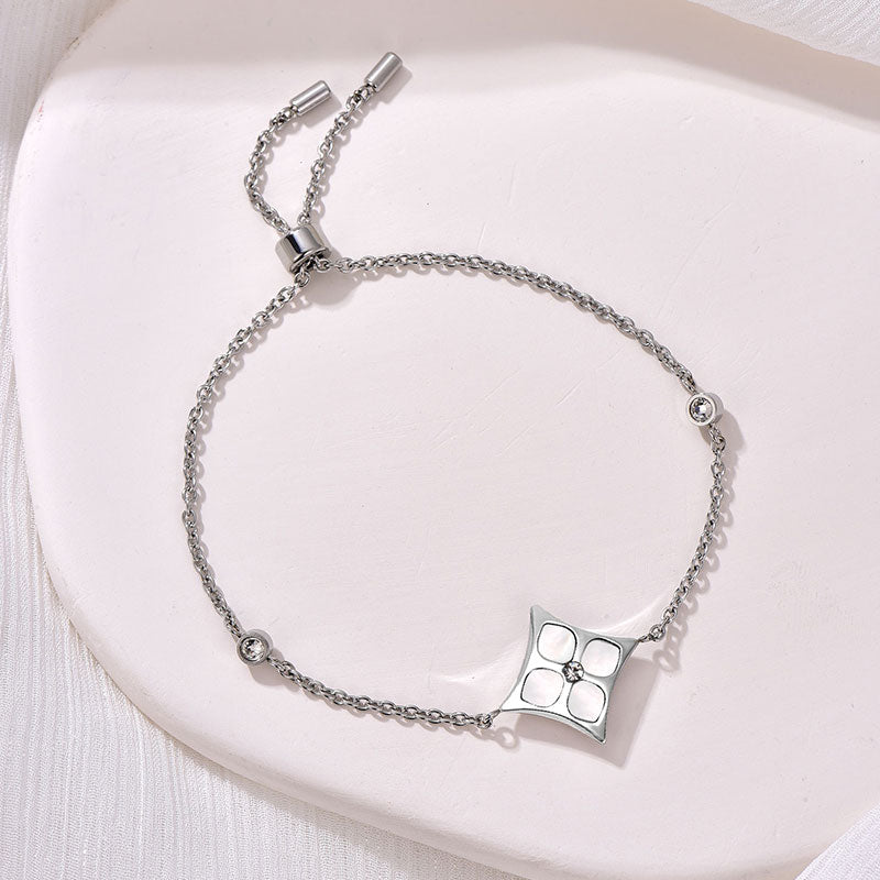 Layla / Bracelet Pearl Silver