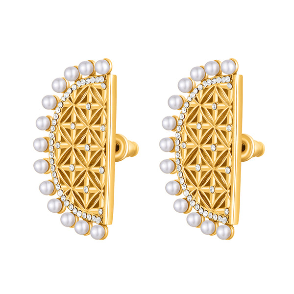 AlReem / Earrings Gold