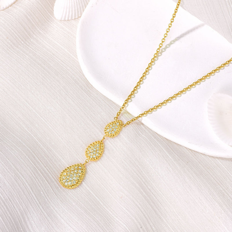 Droplet / Necklace Gold