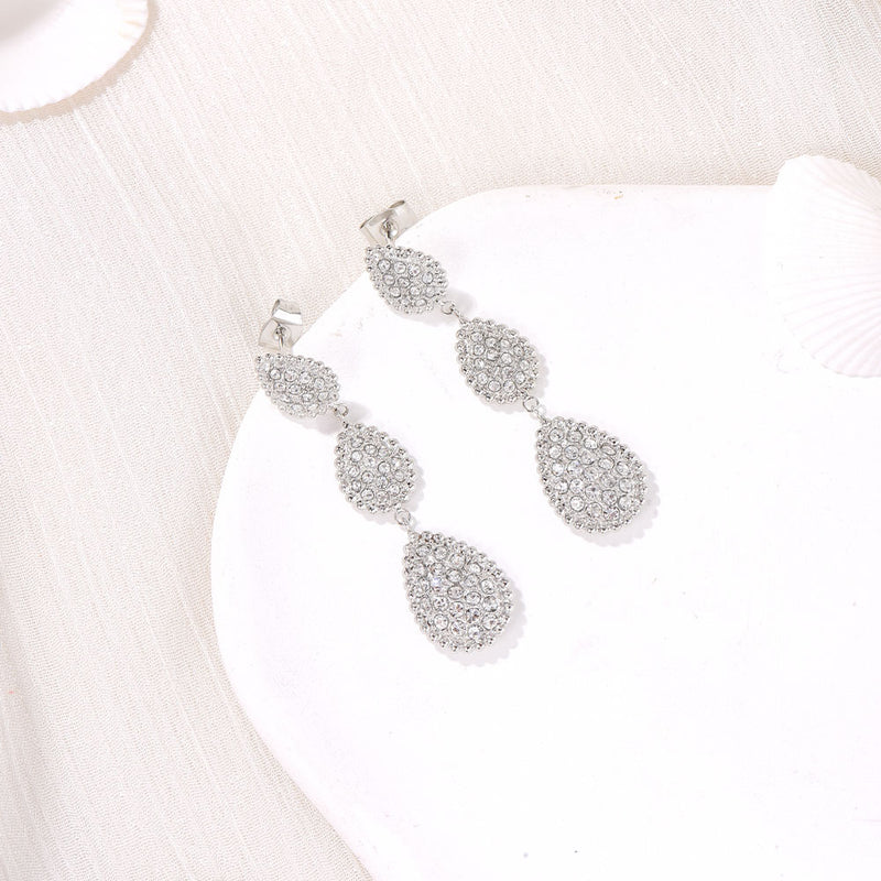 Droplet / Earrings Silver