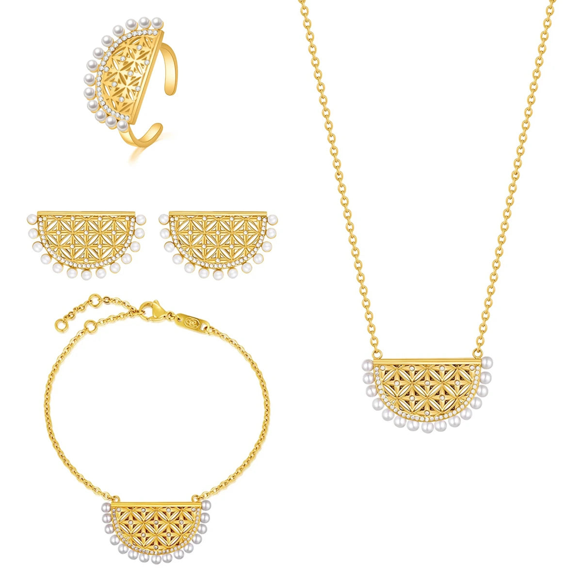AlReem / Set Pearl Gold