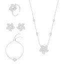Coral / Set Silver