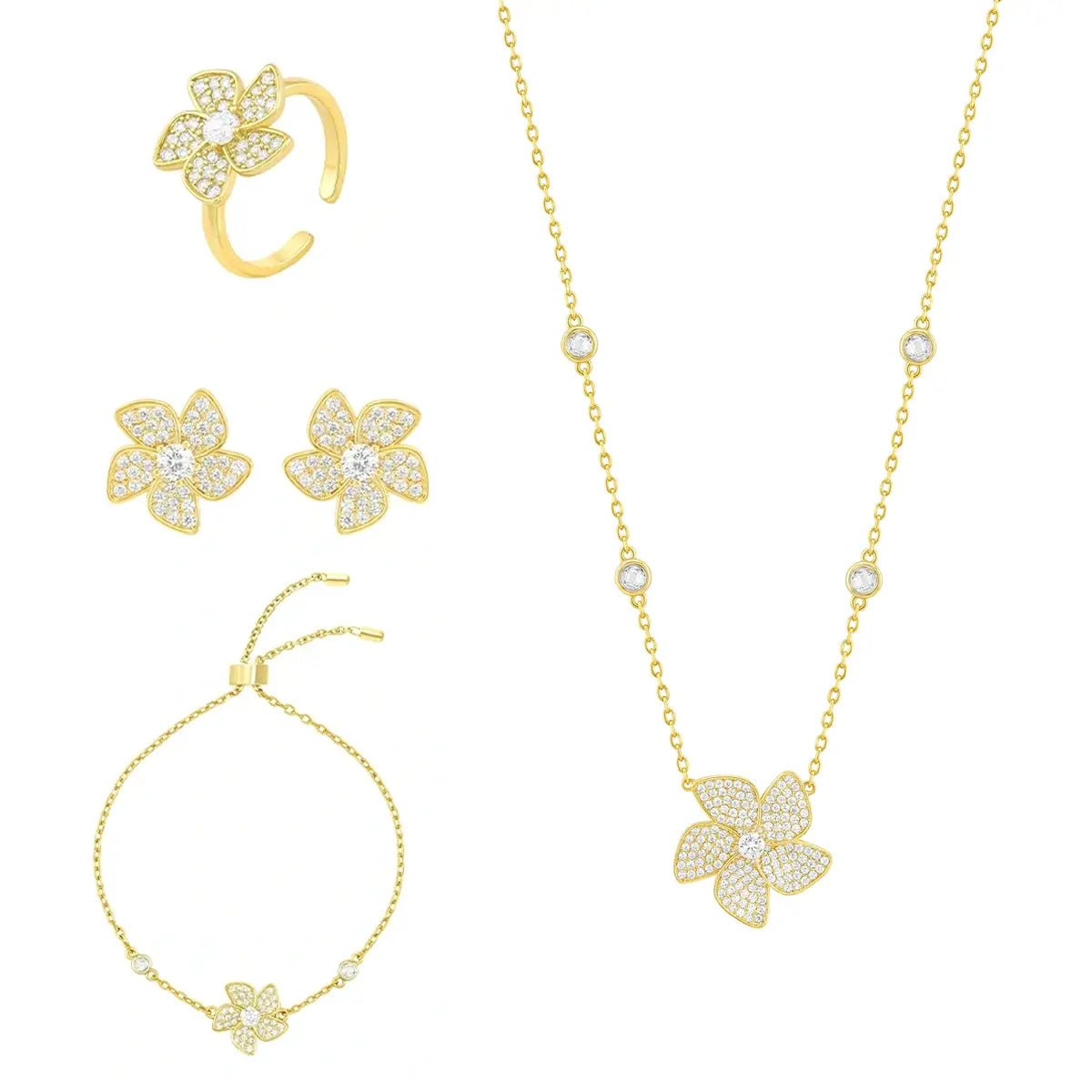 Coral / Set Gold