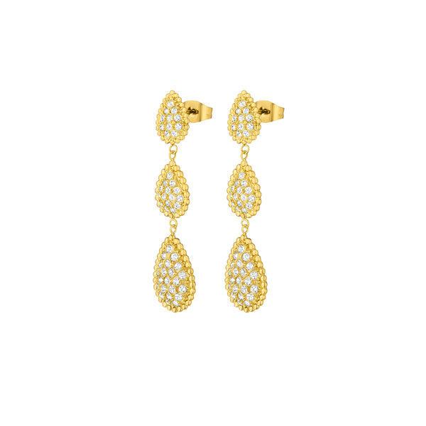 Droplet / Earrings Gold