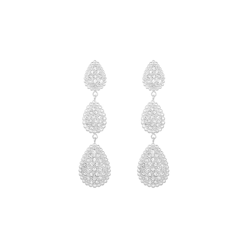 Droplet / Earrings Silver