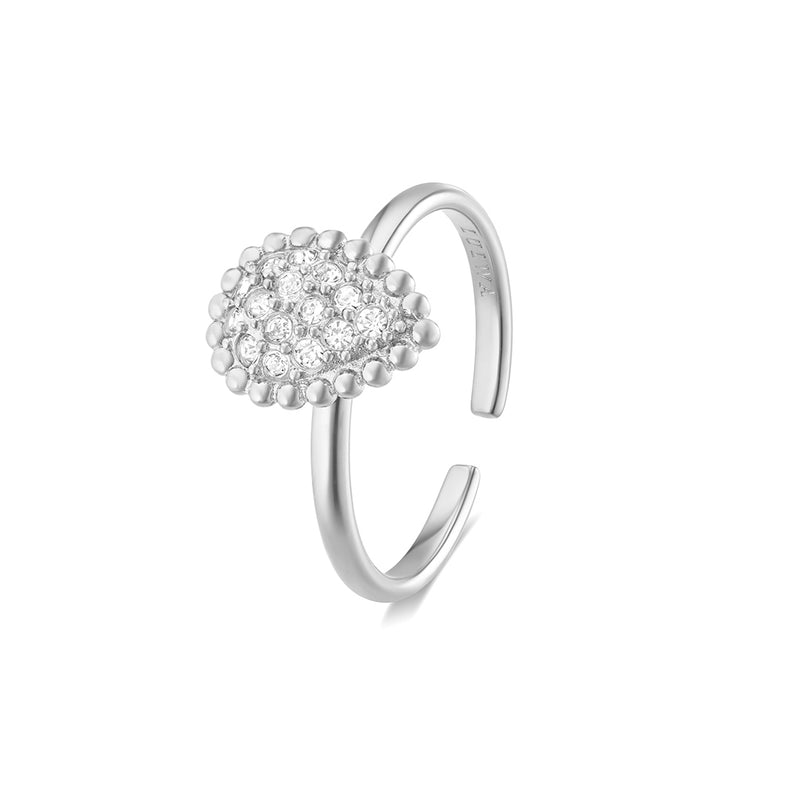 Droplet / Ring Silver