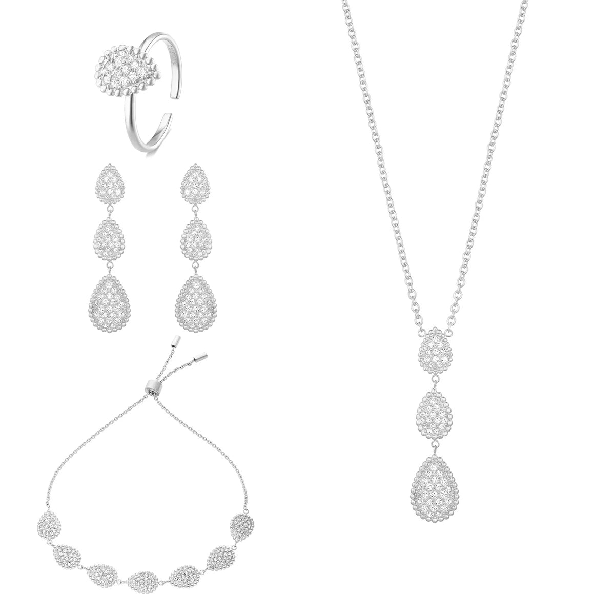 Droplet / Set Silver