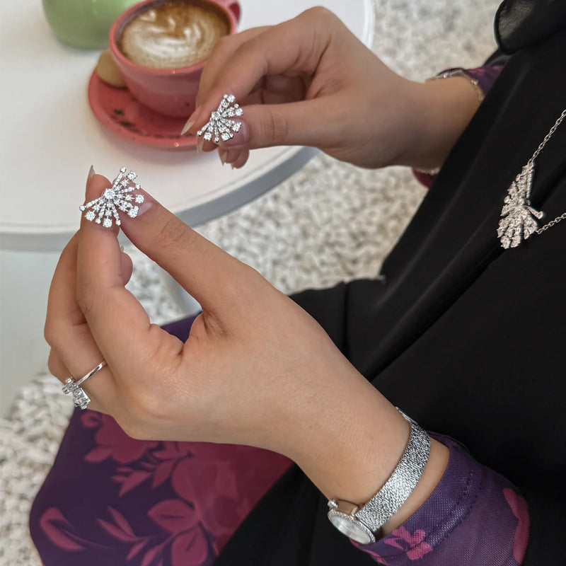 Glow / Earrings Silver