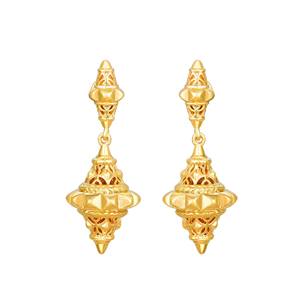 Khazeina / Earrings Gold