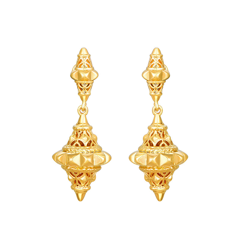 Khazeina / Earrings Gold