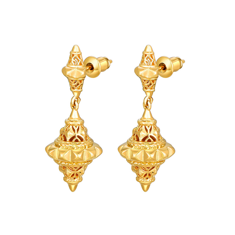 Khazeina / Earrings Gold