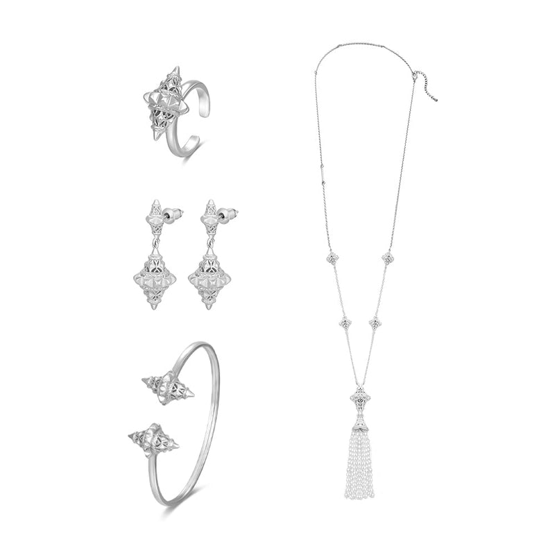 Sadaf / Khazeina Silver - Gift Set