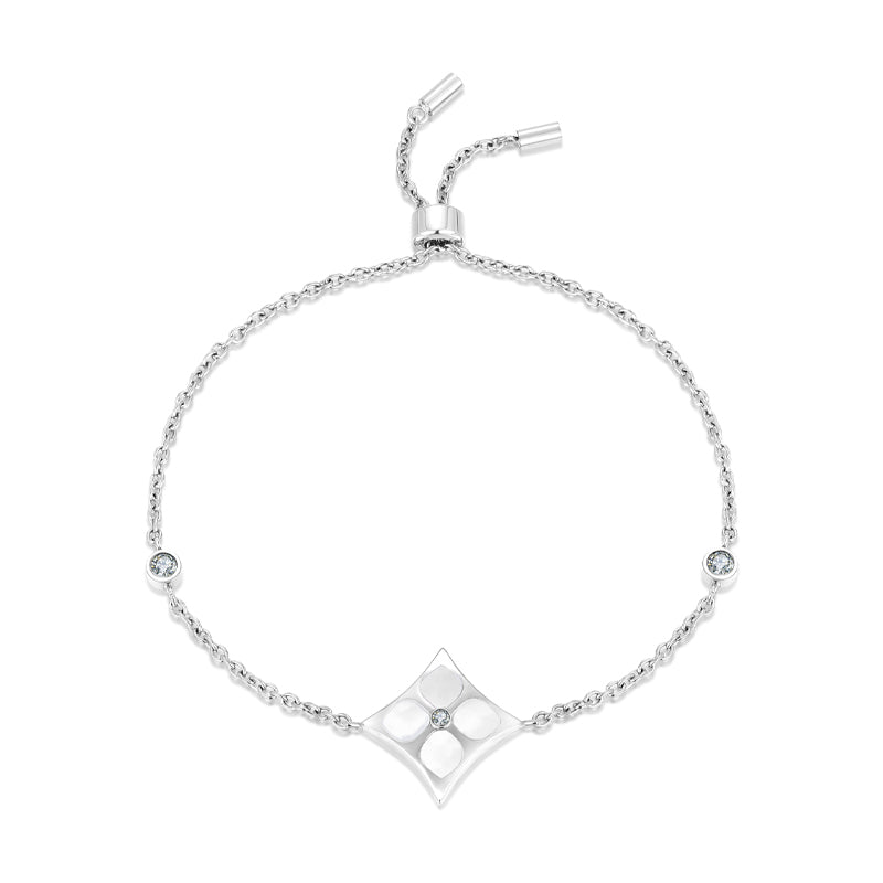 Layla / Bracelet Pearl Silver