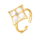 Layla / Ring Pearl Gold