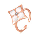 Layla / Ring Pearl Rose Gold