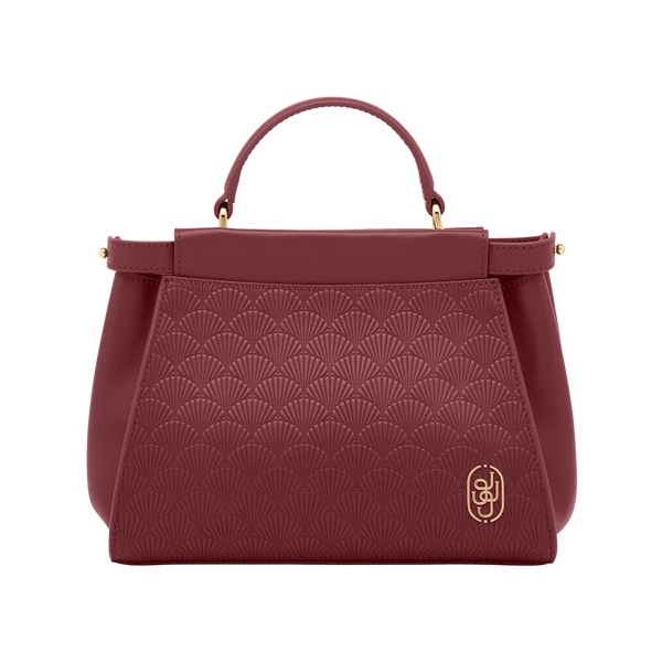 Mirage Handbag / Burgundy
