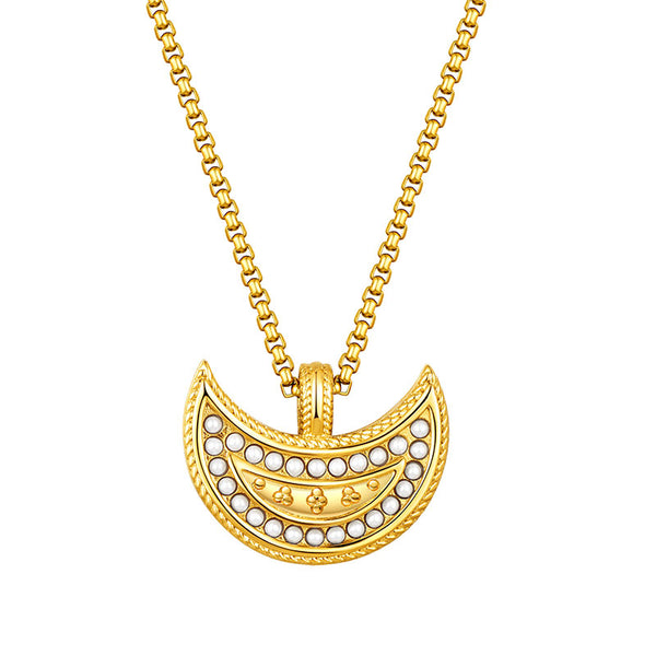 Qamar / Necklace Gold