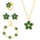 Starfish / Malachite Gold