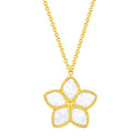 Starfish / Necklace Pearl Gold