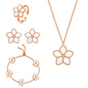 Starfish / Pearl Rose Gold