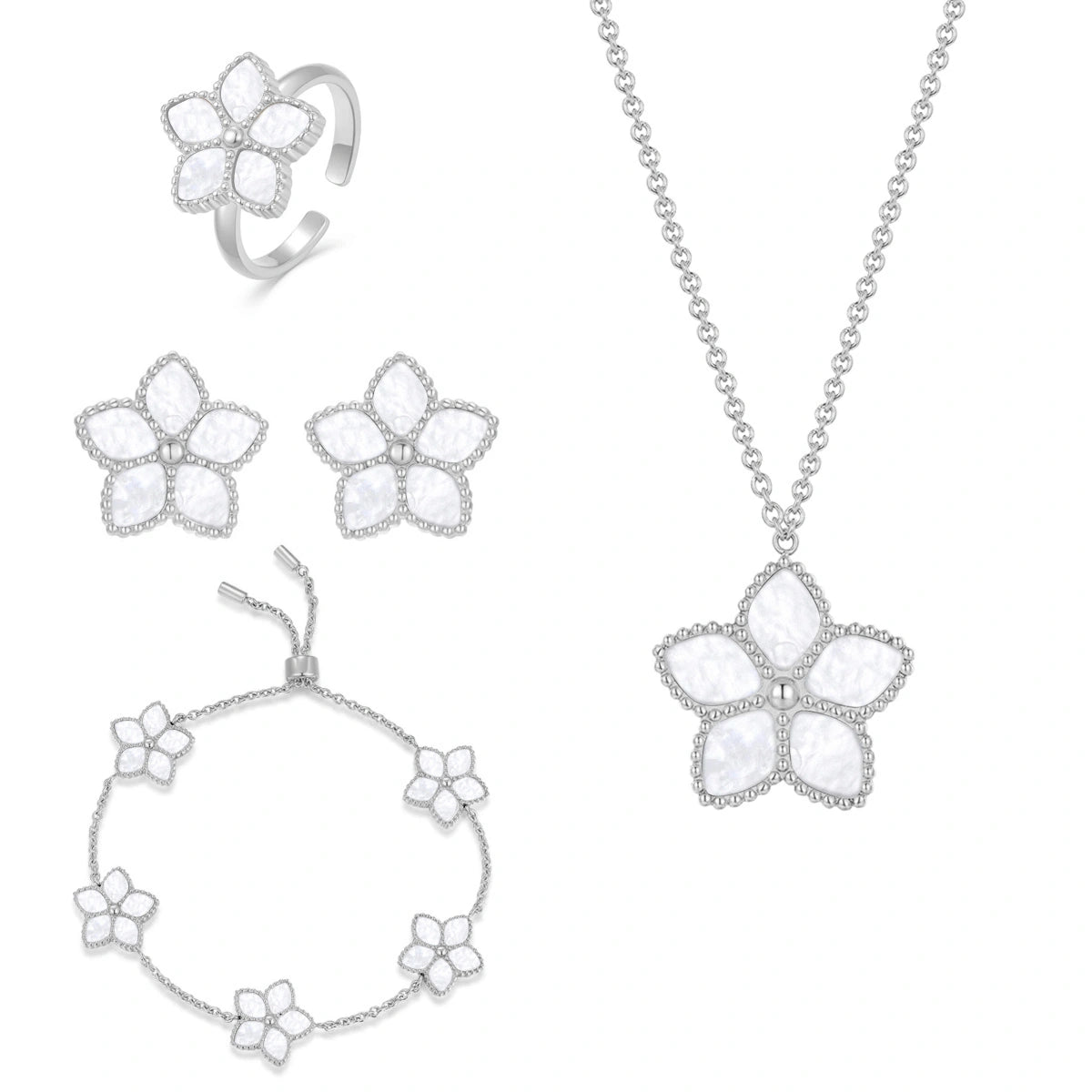 Starfish / Pearl Silver