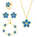 Starfish / Teal Gold