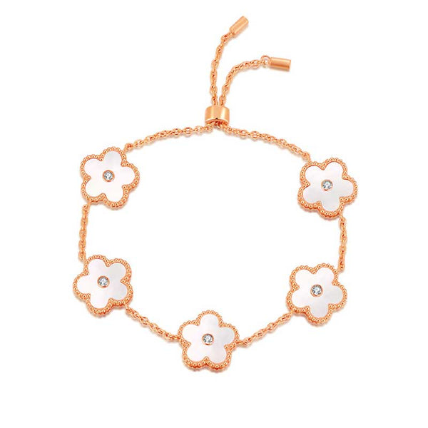 Blossom / Bracelet Pearl Rose Gold