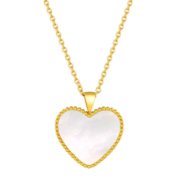 Hearts / Set Pearl Gold