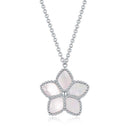 Starfish / Necklace Pearl Silver