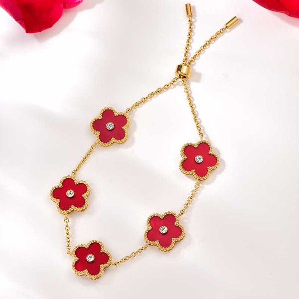 Blossom / Bracelet Red Gold