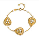 Zeina / Bracelet Pearl Gold
