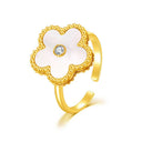 Blossom / Ring Pearl Gold